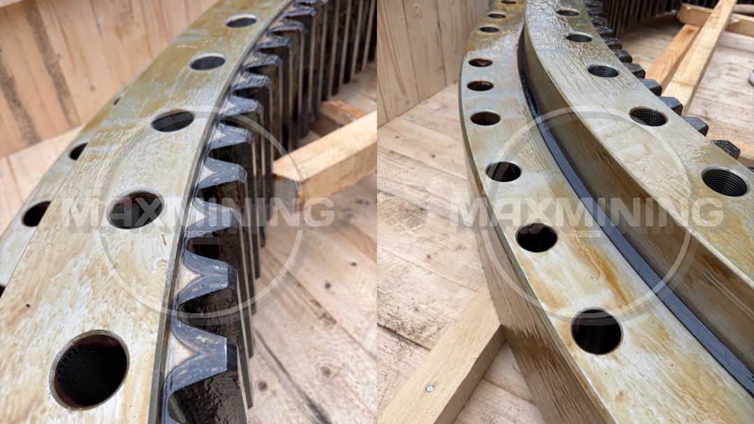 Типичные поломки опорно‑поворотных устройств (ОПУ) карьерных экскаваторов и их устранение