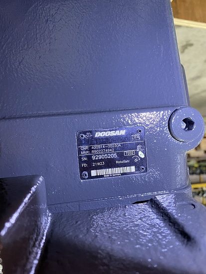 Насос основной для экскаватора Doosan DX340