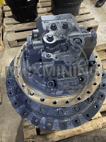 Редуктор хода в сборе с гидромотором для экскаватора Komatsu PC400-6