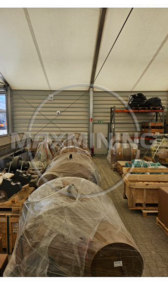 Редуктор хода в сборе с гидромотором Komatsu PC4000 Оригинал