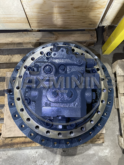 Редуктор хода в сборе с гидромотором для экскаватора Komatsu PC400-6