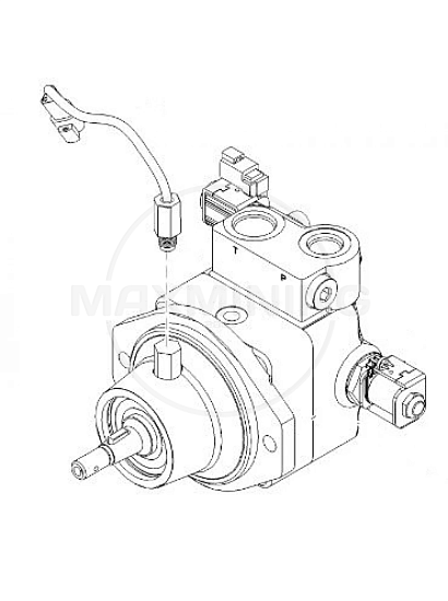 Гидромотор для экскаватора John Deere E330LC, E360, E360LC