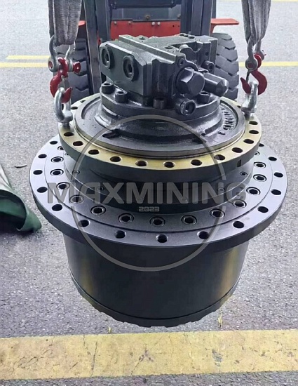 Редуктор хода в сборе с гидромотором для экскаватора Sany SY465