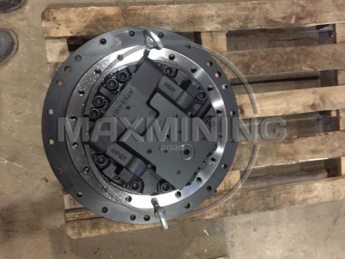 Редуктор хода в сборе с гидромотором для экскаватора Komatsu PC200-8