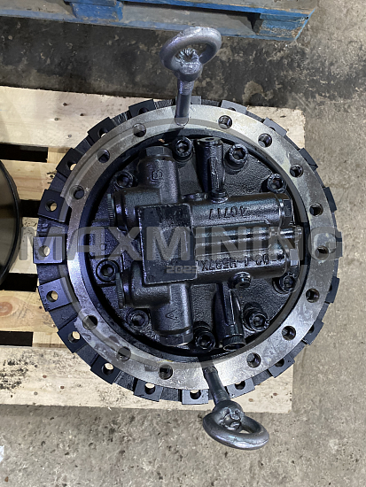 Редуктор хода в сборе с гидромотором для экскаватора Hitachi ZX240-3